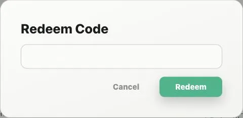 Credit History page with balance, redeem, top-up, and transaction records
